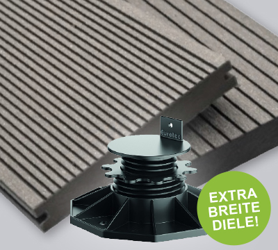 Breitdielen Massiv XL Komplett-Set Plus Breitdielen Massiv XL Komplett-Set Plus