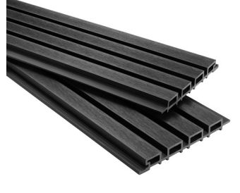 WPC Akustik Fassade Charcoal (26 x 219 mm)