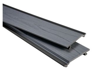 WPC Fassadenverkleidung Silver Grey (21 x 156 mm)