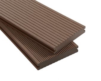 Handmuster Massiv Diele (hellbraun) -beidseitig-